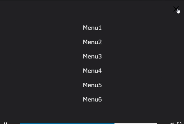 ハンバーガーメニュー3：jquery